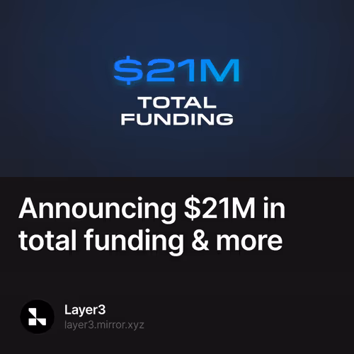 Announcing $21M in total funding & more 20