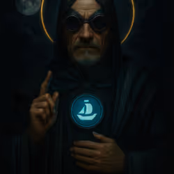 Lunarpunk Saint Walter
