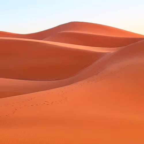 Sunrise In The Sahara