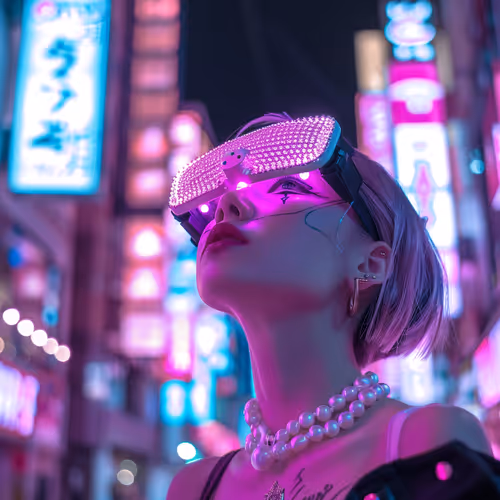 Neo Tokyo perl girl