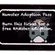 Hamster Adoption Passes
