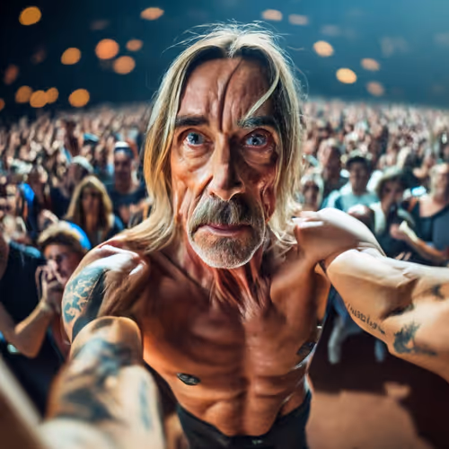 Iggy S Concert Selfie