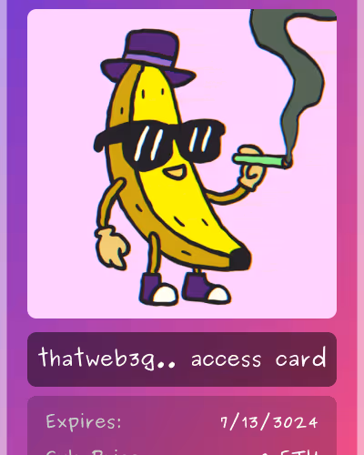 Thatweb3guy Club Card