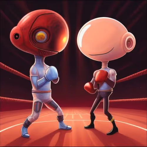 Boxing Alien