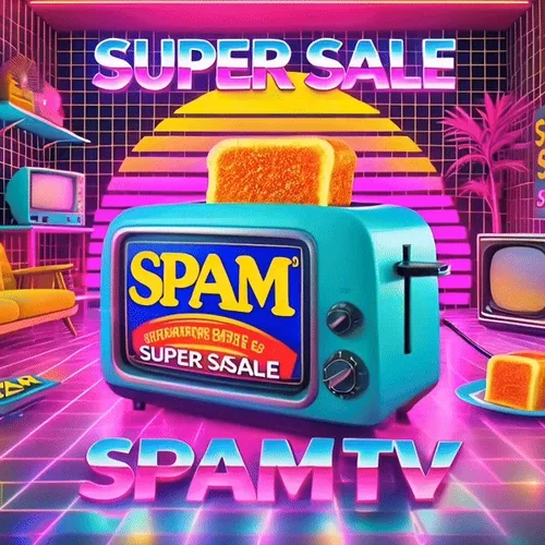 SPAM TOASTER TV by Mohini