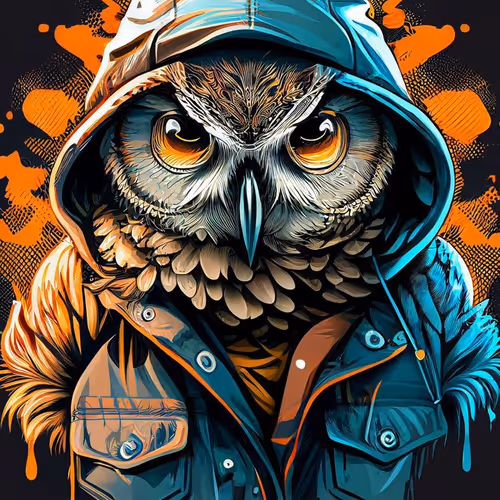 Based brid owl unique