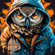Based brid owl unique