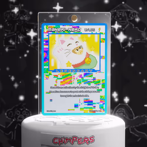 Chimpers Cards Genesis Glitch