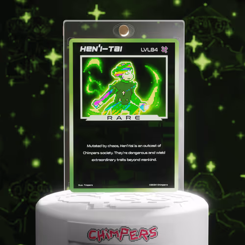 Chimpers Cards Genesis Glitch