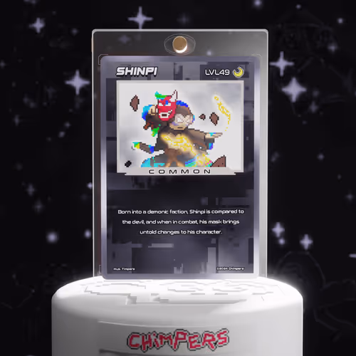 Chimpers Cards Genesis Glitch