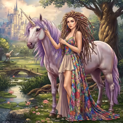 lady unicorn