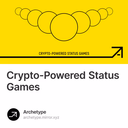 Crypto-Powered Status Games 16