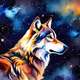 The Cosmic Space Wolf Tranquility Observes