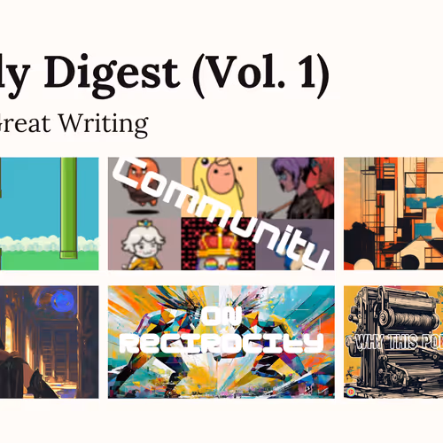 Weekly Digest Vol 1