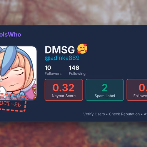 WhoIsWho Profile - @adinka889
