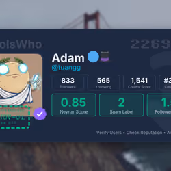 WhoIsWho Profile - @tuangg