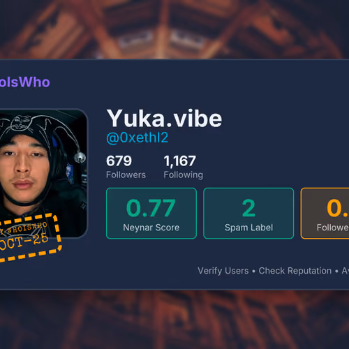 WhoIsWho Profile - @0xethl2