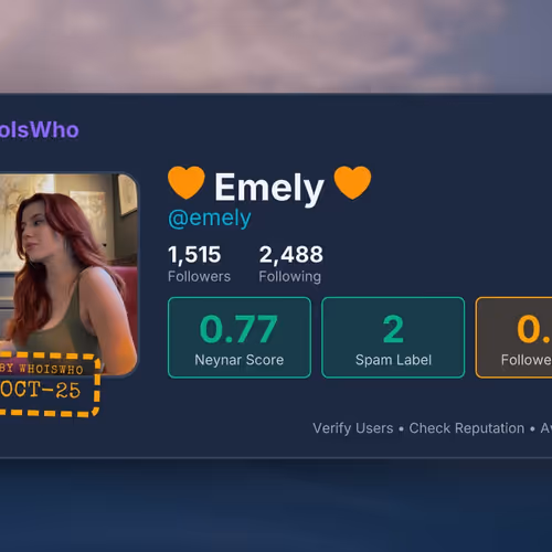 WhoIsWho Profile - @emely
