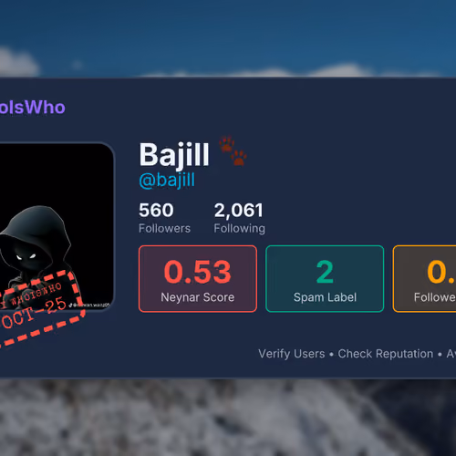 WhoIsWho Profile - @bajill