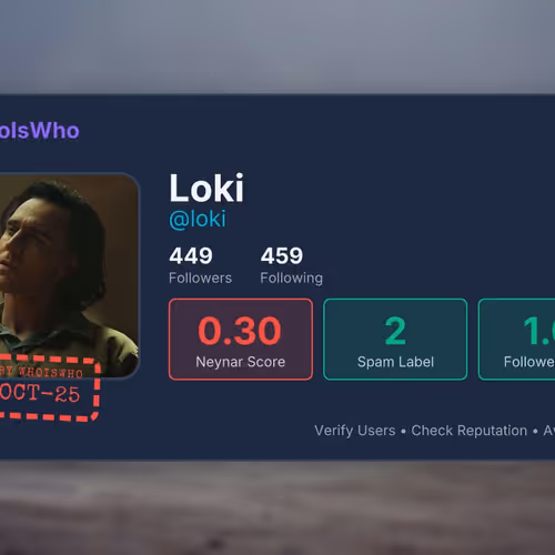 WhoIsWho Profile - @loki