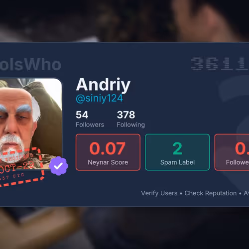 WhoIsWho Profile - @siniy124