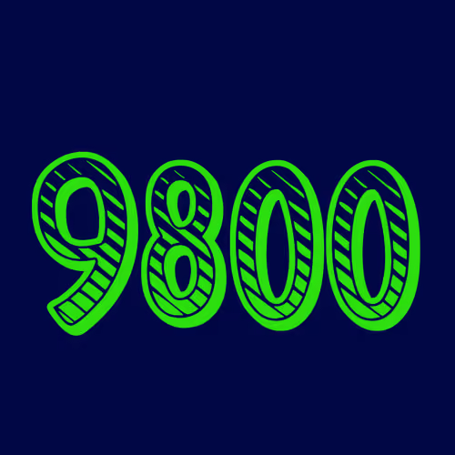 Your digits #9800