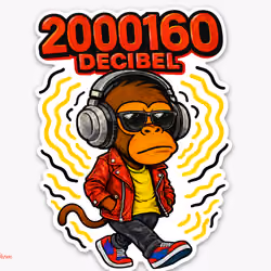 Decibel Monkey by Whom