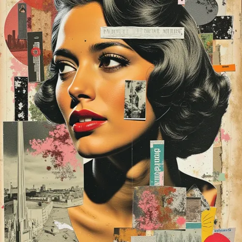 VINTAGE COLLAGE #14