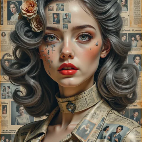 VINTAGE COLLAGE #1