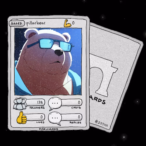 far.cards - pillarbear