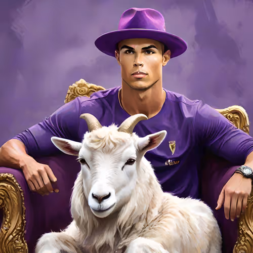 Goat With Real Goat