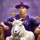 Goat With Real Goat