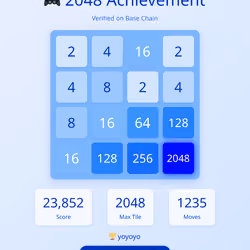 2048 Achievement #6