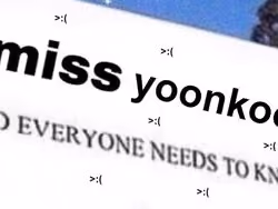 i miss u