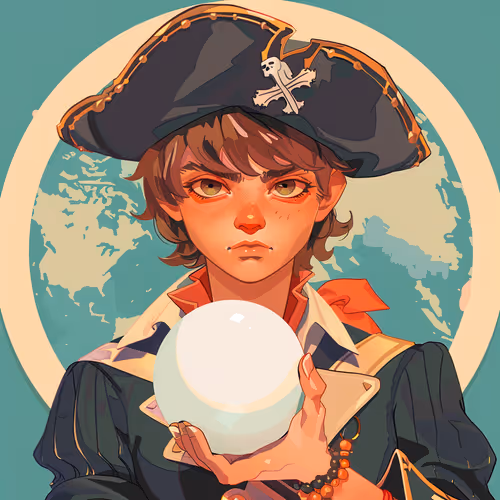 Perl Island:The Brave Pirate #44