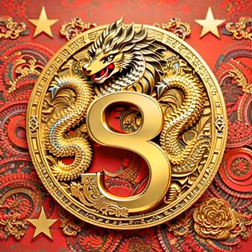 Gold Chinese Year