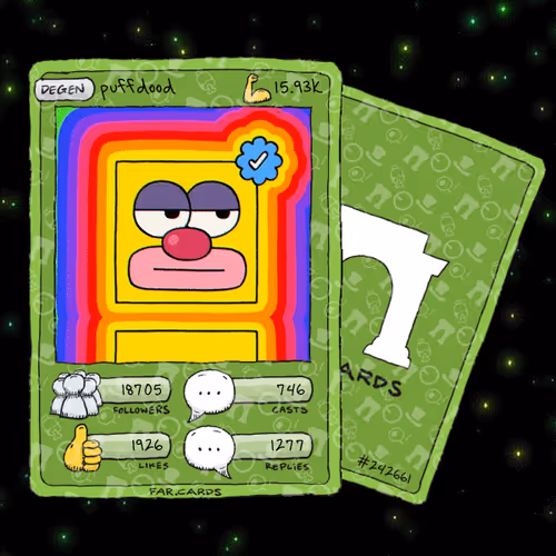 Far Cards Puffdood Eth