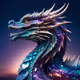 A majestic dragon