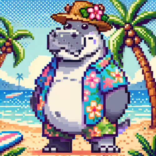 Tropical Hippo Haven Thh