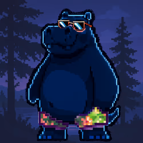 Tropical Hippo Haven #560