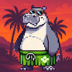 Tropical Hippo Haven #404