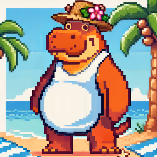 Tropical Hippo Haven #536