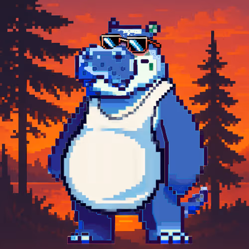Tropical Hippo Haven #985
