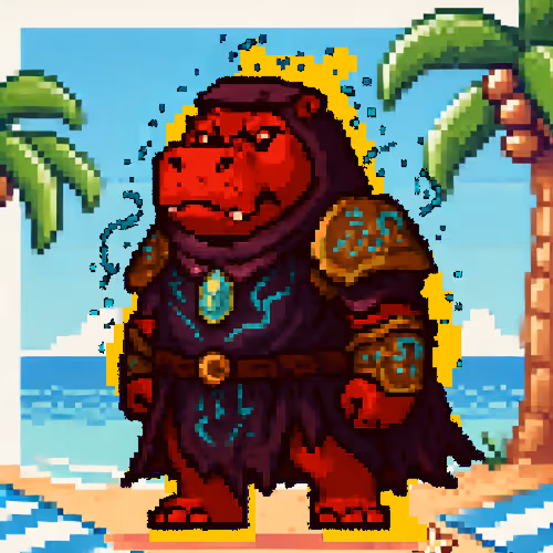 Tropical Hippo Haven Thh