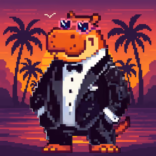 Tropical Hippo Haven #691