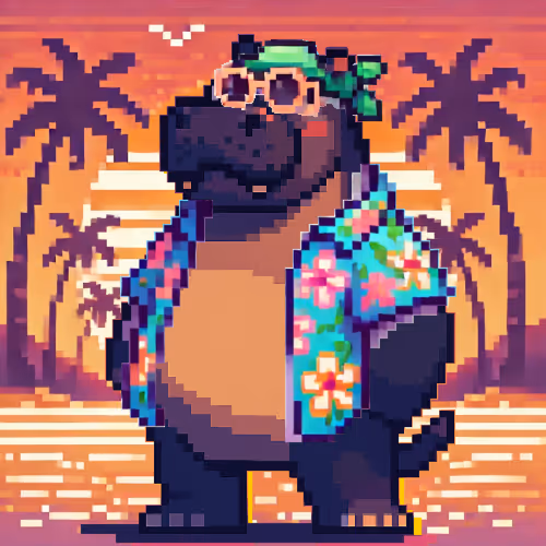 Tropical Hippo Haven Thh