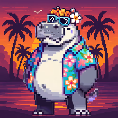 Tropical Hippo Haven #382