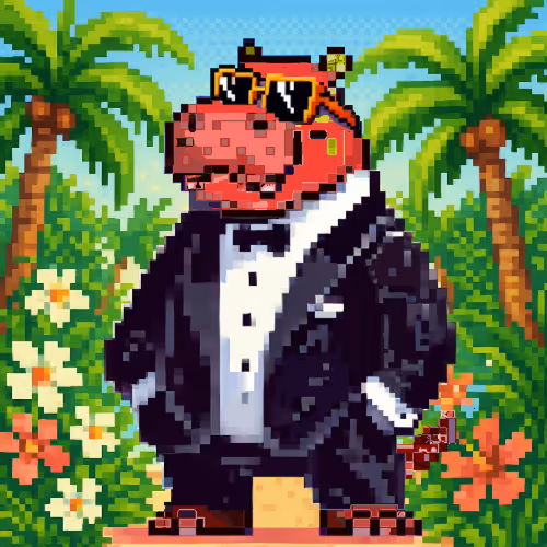 Tropical Hippo Haven #329