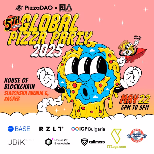 Ticket for Global Pizza Party Zagreb 2025
