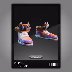 #9026 - Brown Winged Sneakers